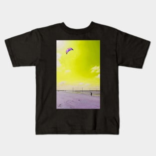 Beach Kiting No. 3 Kids T-Shirt